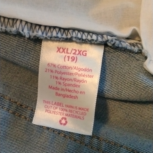 Women's Plus Size XXL Blue Jeans - Picture 6 of 14